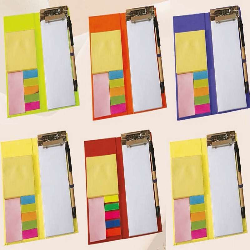 Eco-Friendly Mini-Clipboard Pad With  Sticky Note