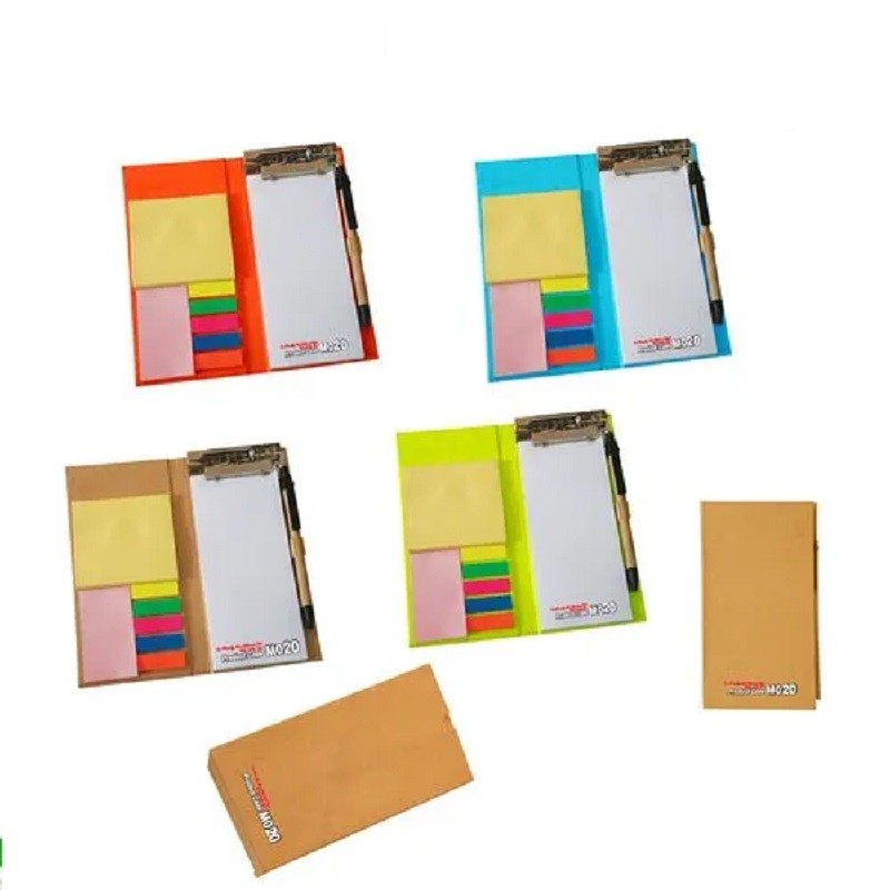 Eco-Friendly Mini-Clipboard Pad With  Sticky Note