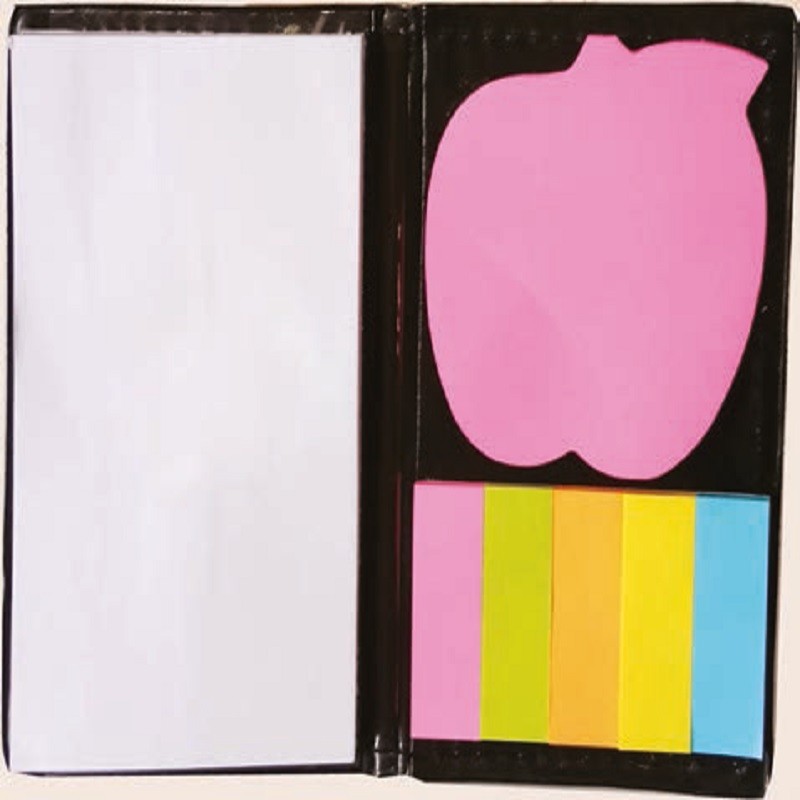 Eco-Foam Folder With Sticky Note Pad