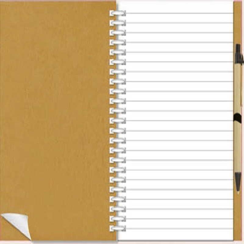 Eco-Friendly Wiro Note Pad With MULIPLE Sticky Note