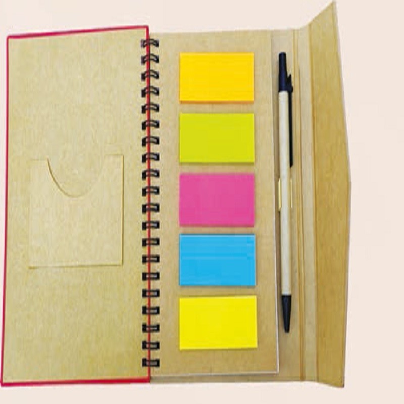 Eco-Friendly DIARY Pad With Sticky Note AND Magnetic cover