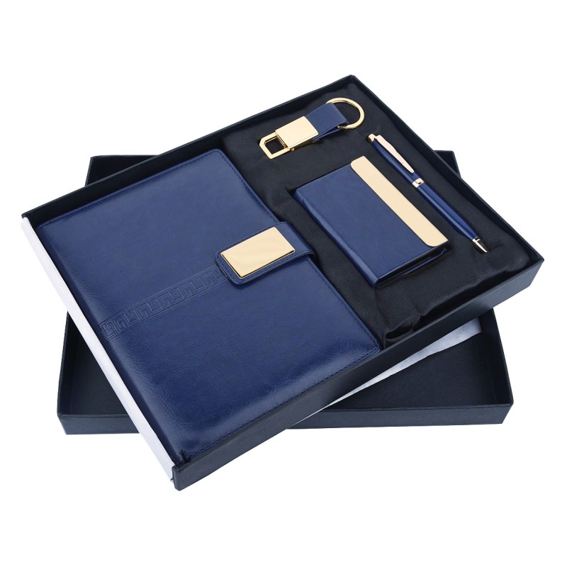 Blue Saffire   4 in 1 Pen, Diary, Cardholder & Keychain
