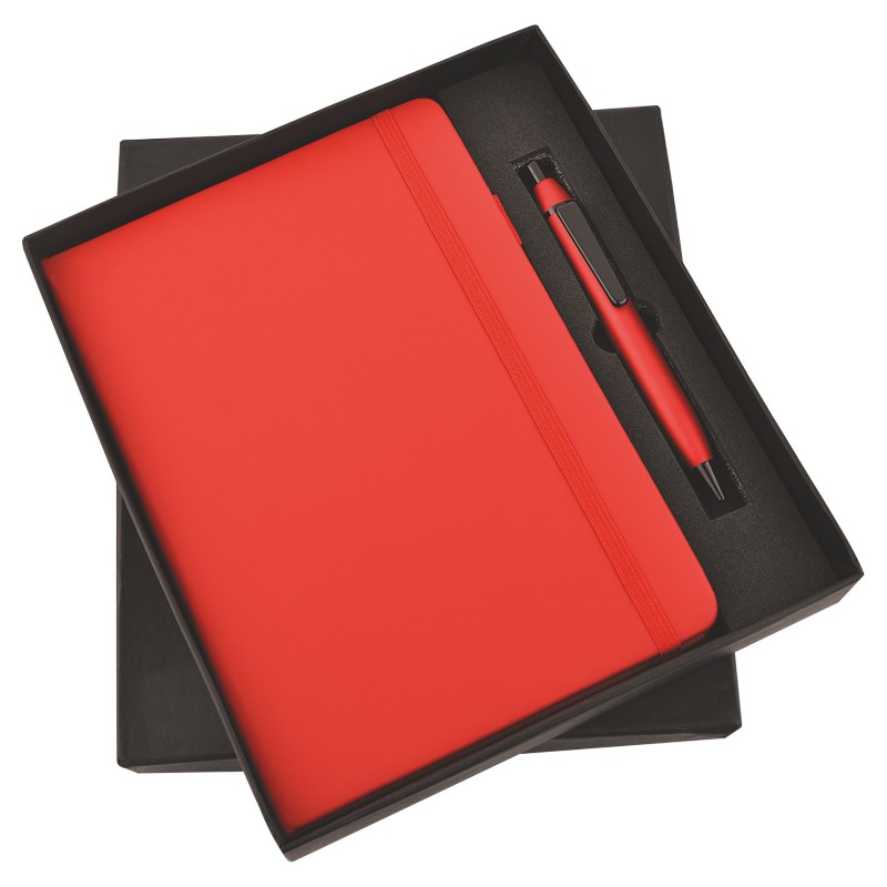 Red Elastic Pen & Diary
