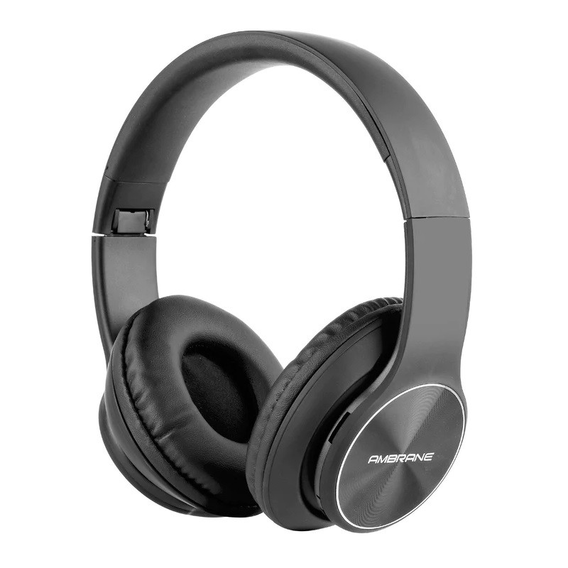Ambrane WH-74 wireless Bluetooth, fold-able headphones
