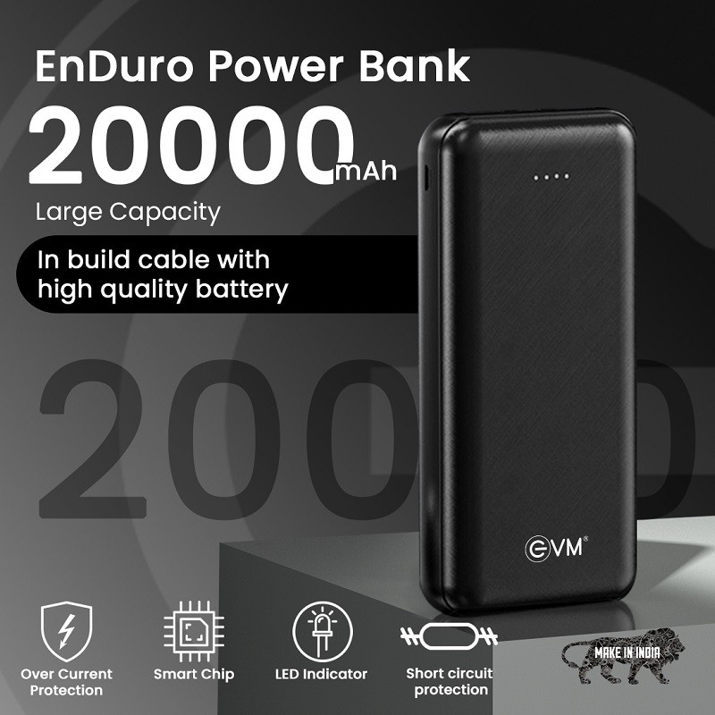 ENDURO POWER BANK 20,000MAH