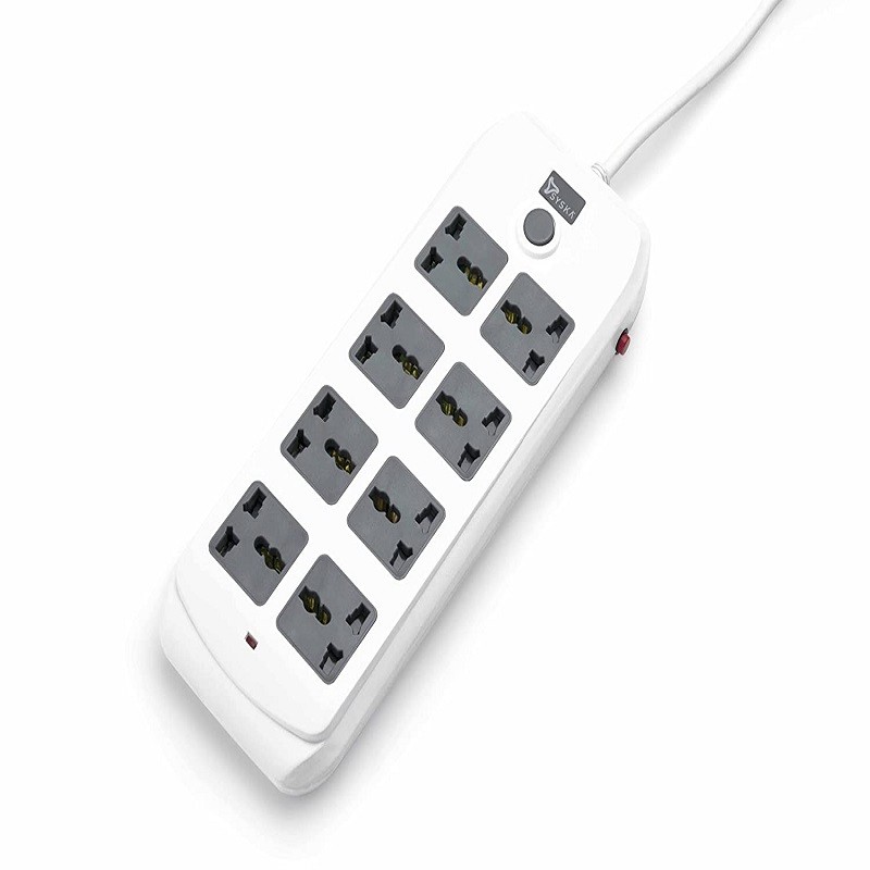 Syska Quadra Prime 8 Way Power Strip 8 Socket Extension Boards