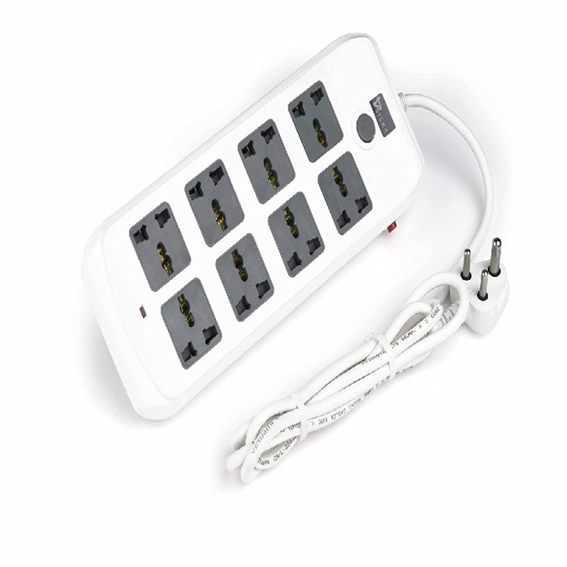 Syska Quadra Prime 8 Way Power Strip 8 Socket Extension Boards