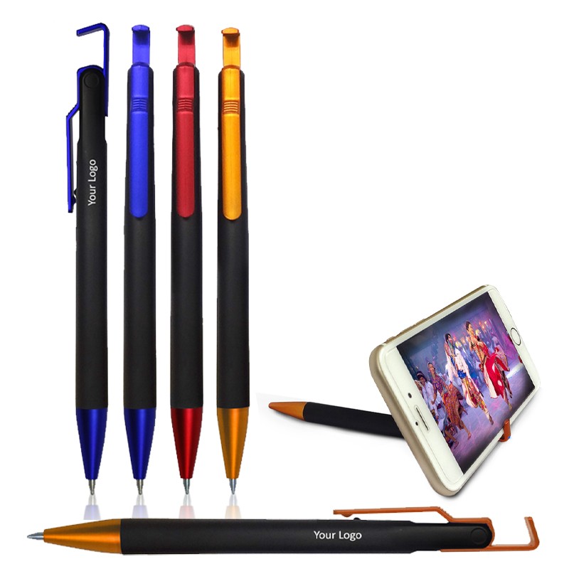 Ball Pen With Mobile Stand