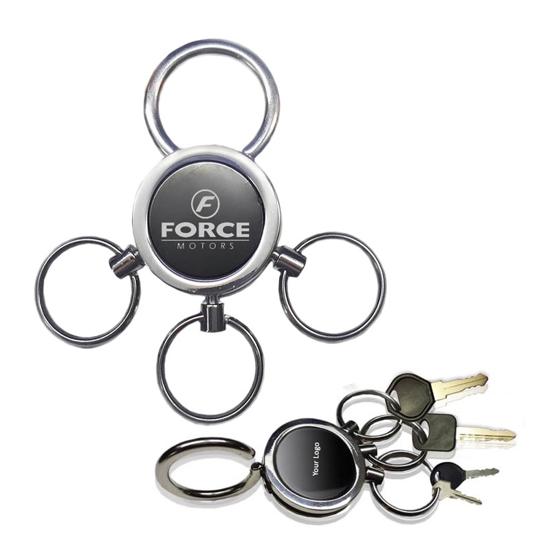 Metal Keychain With Loop