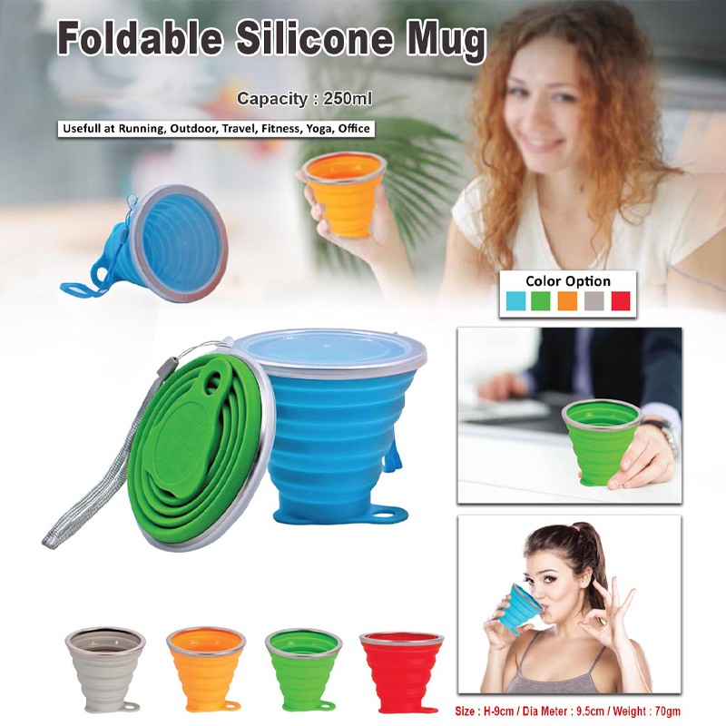 Foldable Silicone Water Glass