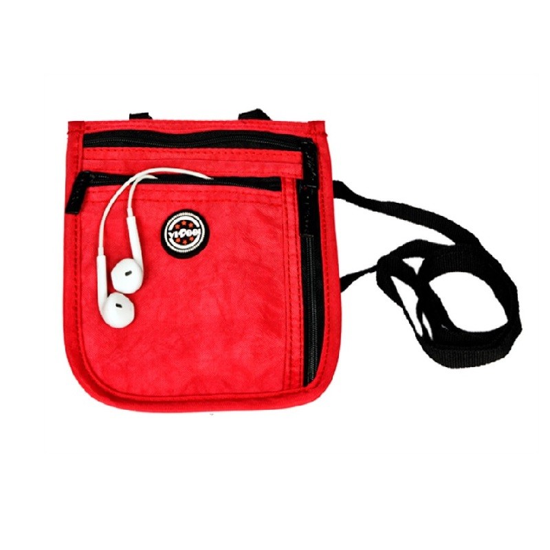 Neck Pouch - Red