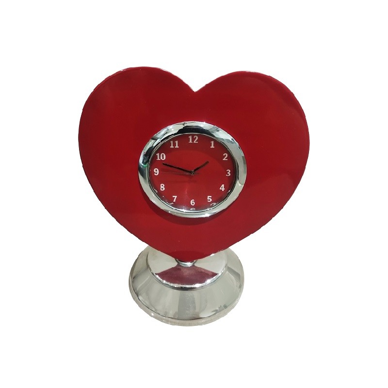 Heart Shape Table Clock