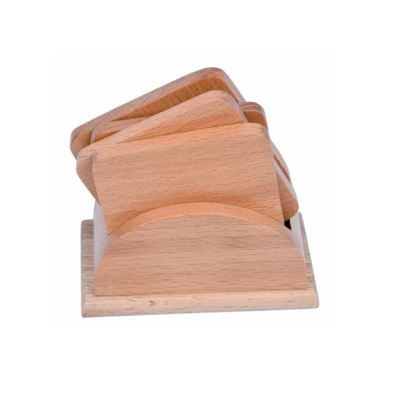 Wooden Tea Coasters 1