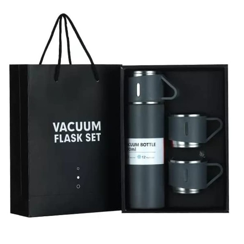 3 in 1 Vacuum Flask Set