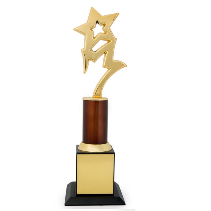 Full and half star trophy