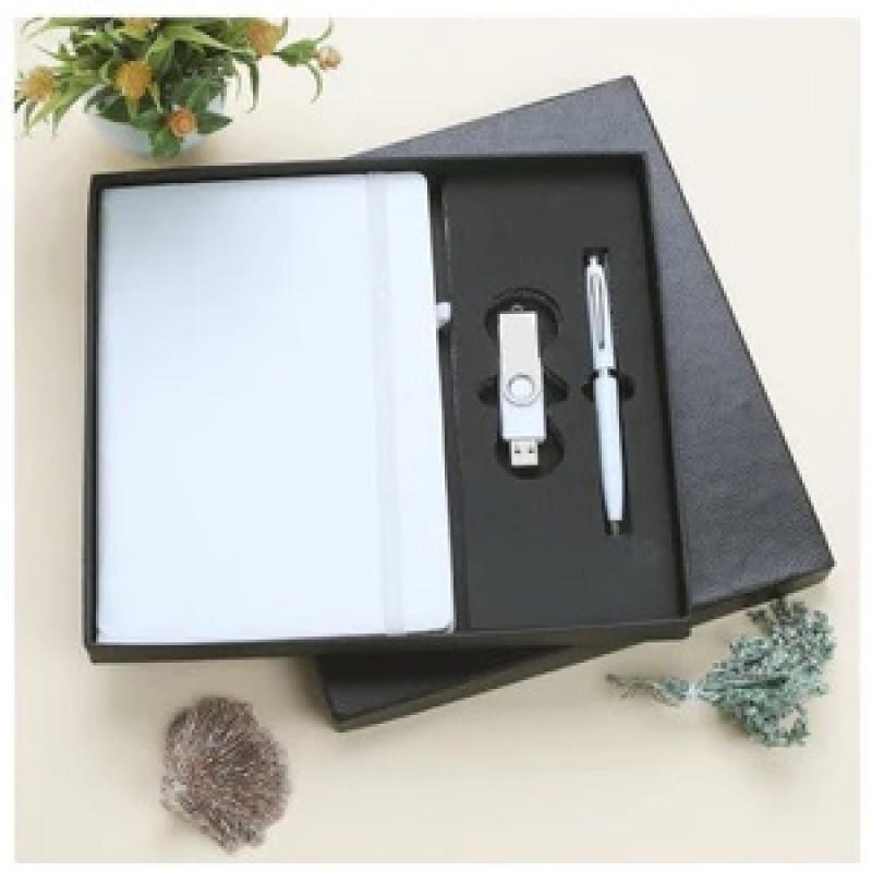 Kit Of Premium Notebook, Pen and 32GB USB Pen Drive