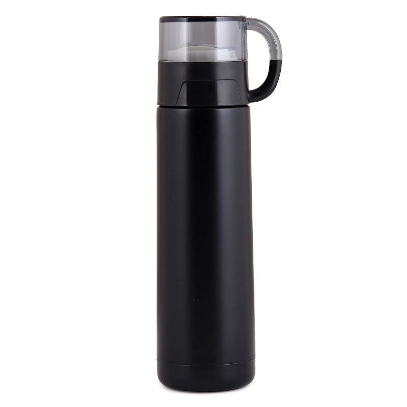 Insulated Vacuum Bottle with Cup