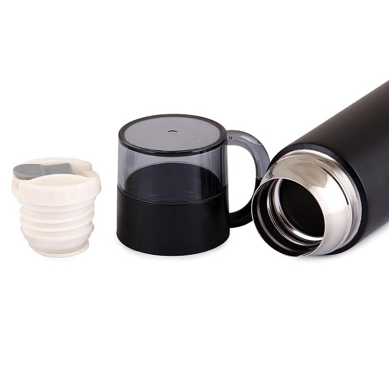 Insulated Vacuum Bottle with Cup