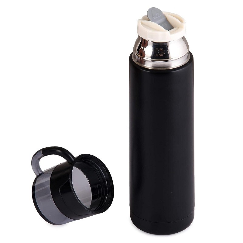 Insulated Vacuum Bottle with Cup