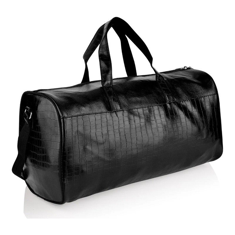 Duffle Bag Croc Black
