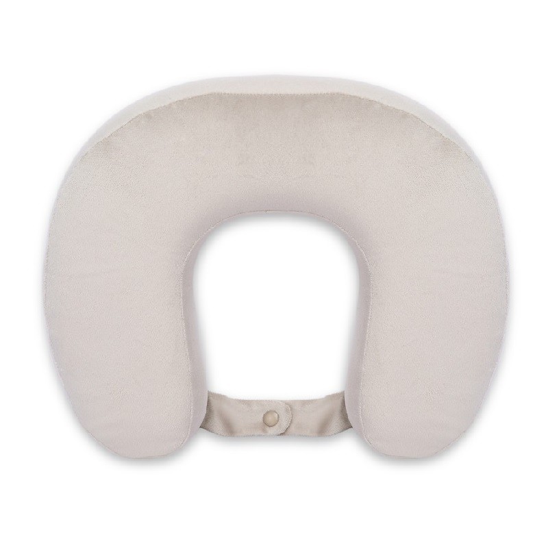 U Shape Memory Foam Pillow-LIGHT GREY