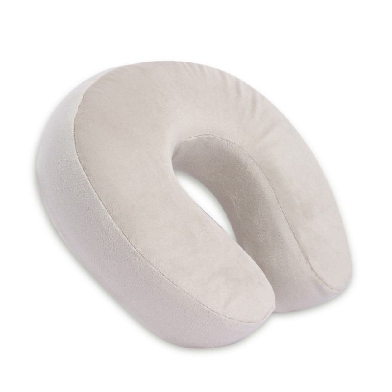 U Shape Memory Foam Pillow-LIGHT GREY