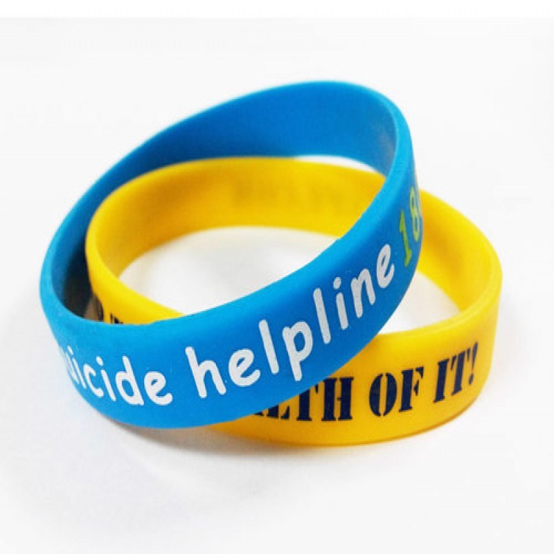 Single Side Screen Print Wristband (12mm)