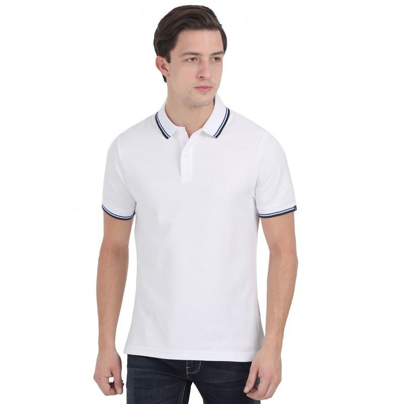 Marks & Spencer Premium Double Tipped Polo T-Shirt